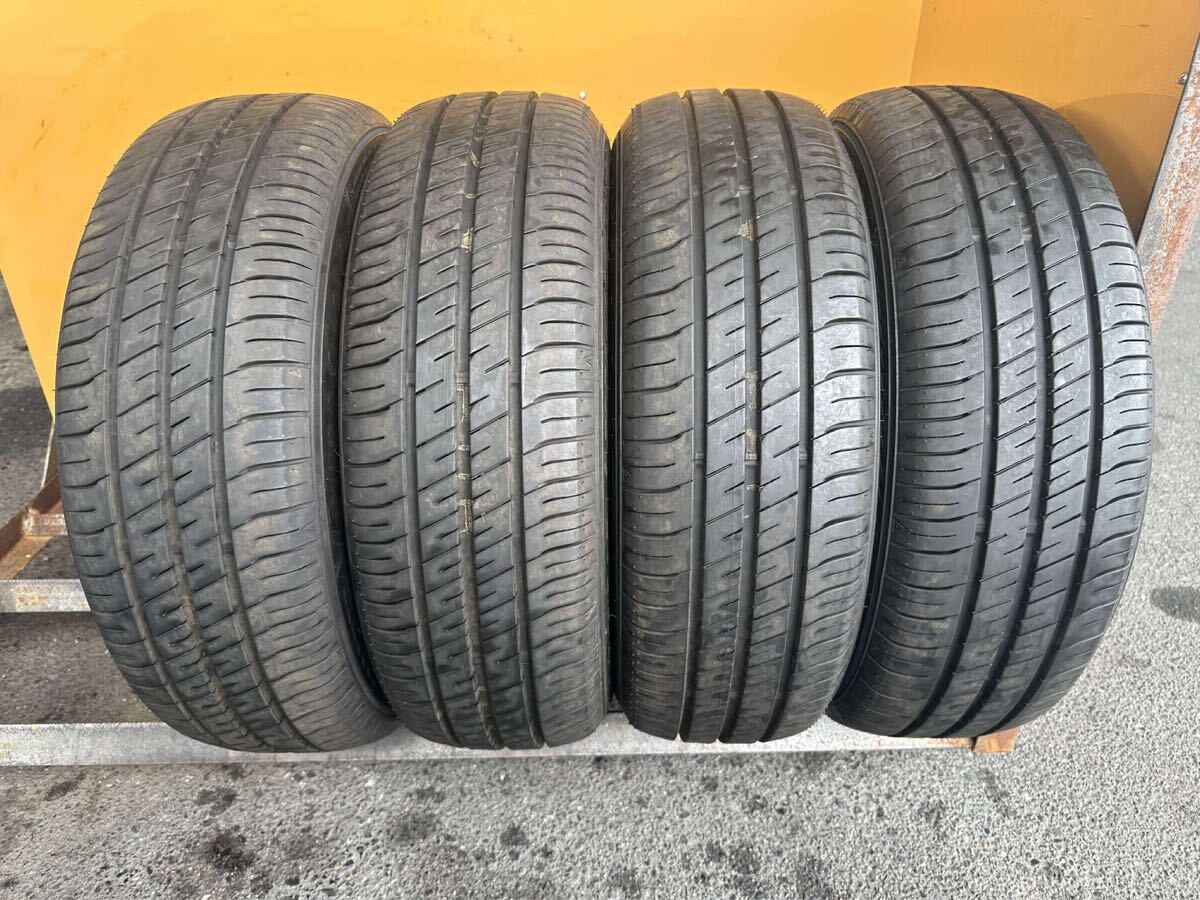 【3106】★【送料無料】★185/60R15 4本セット夏タイヤバリ山 GOODYEAR ETEICIENT GRIP ECO EG02【2021年】拍卖