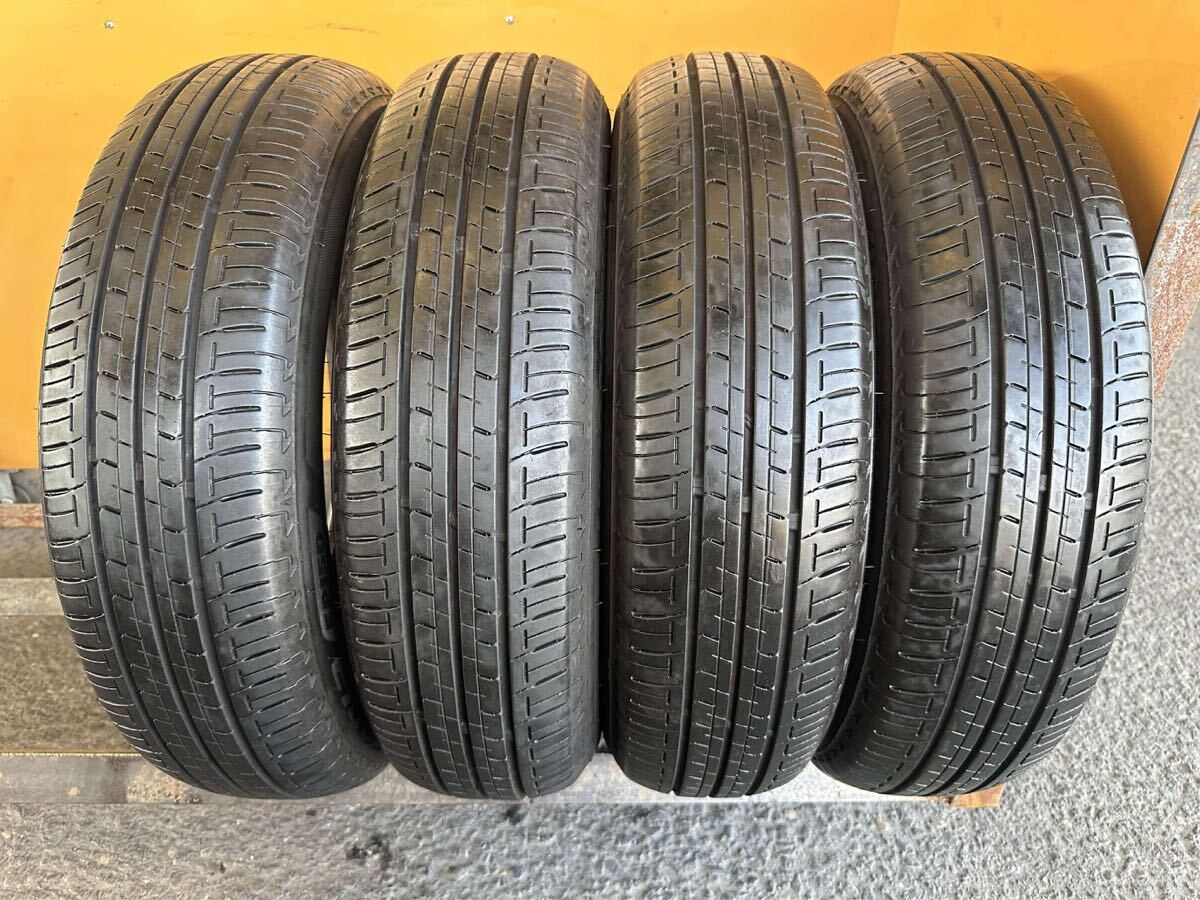 【3147】★【送料無料】★155/65R14 4本セット夏タイヤバリ山 BRIDGESTONE ECOPIA EP150【2021年】拍卖