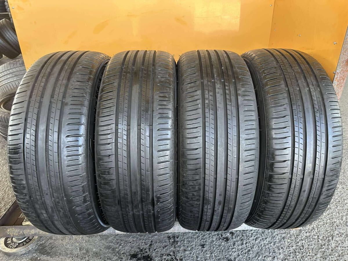 【3146】★215/50R18 4本セット夏タイヤバリ山 DUNLOP ENASAVE EC300+【2021年】拍卖