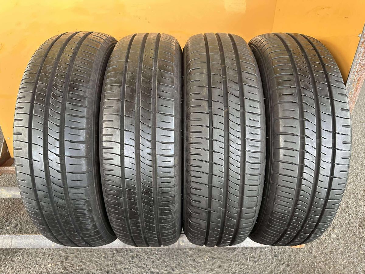 【3152】★175/65R15 4本タイヤ夏タイヤバリ山 DUNLOP ENASAVE EC204【2021年】拍卖
