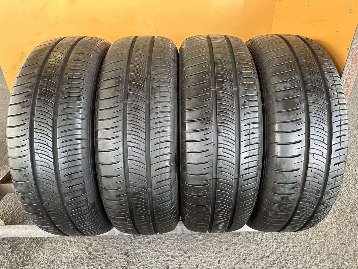 【3153】★【送料無料】★195/65R15 4本セット夏タイヤバリ山 DUNLOP ENASAVE RV505【2022年】拍卖
