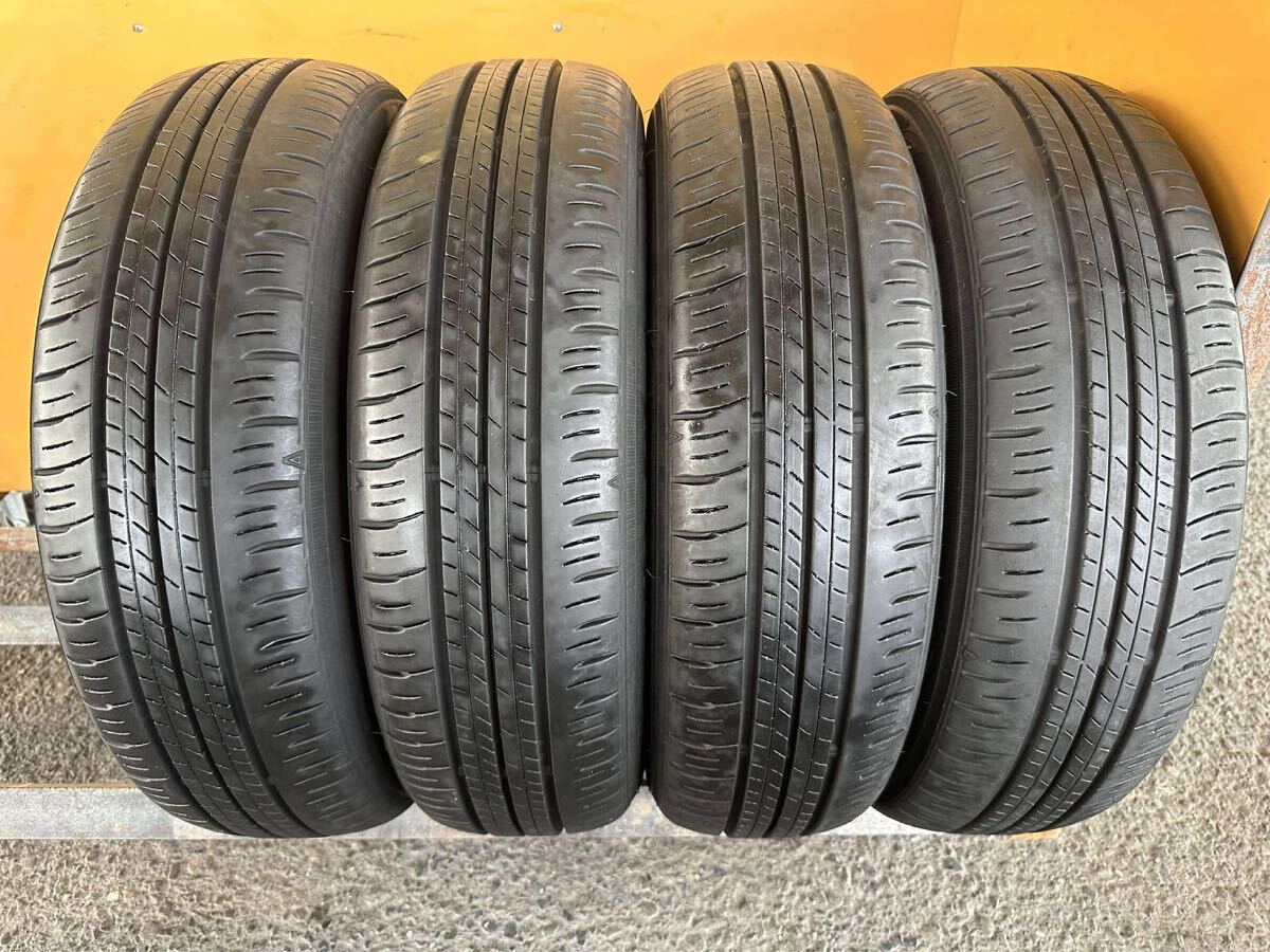 【3155】★【送料無料】★165/65R14 4本セット夏タイヤバリ山 DUNLOP ENASAVE EC300【2020年】拍卖