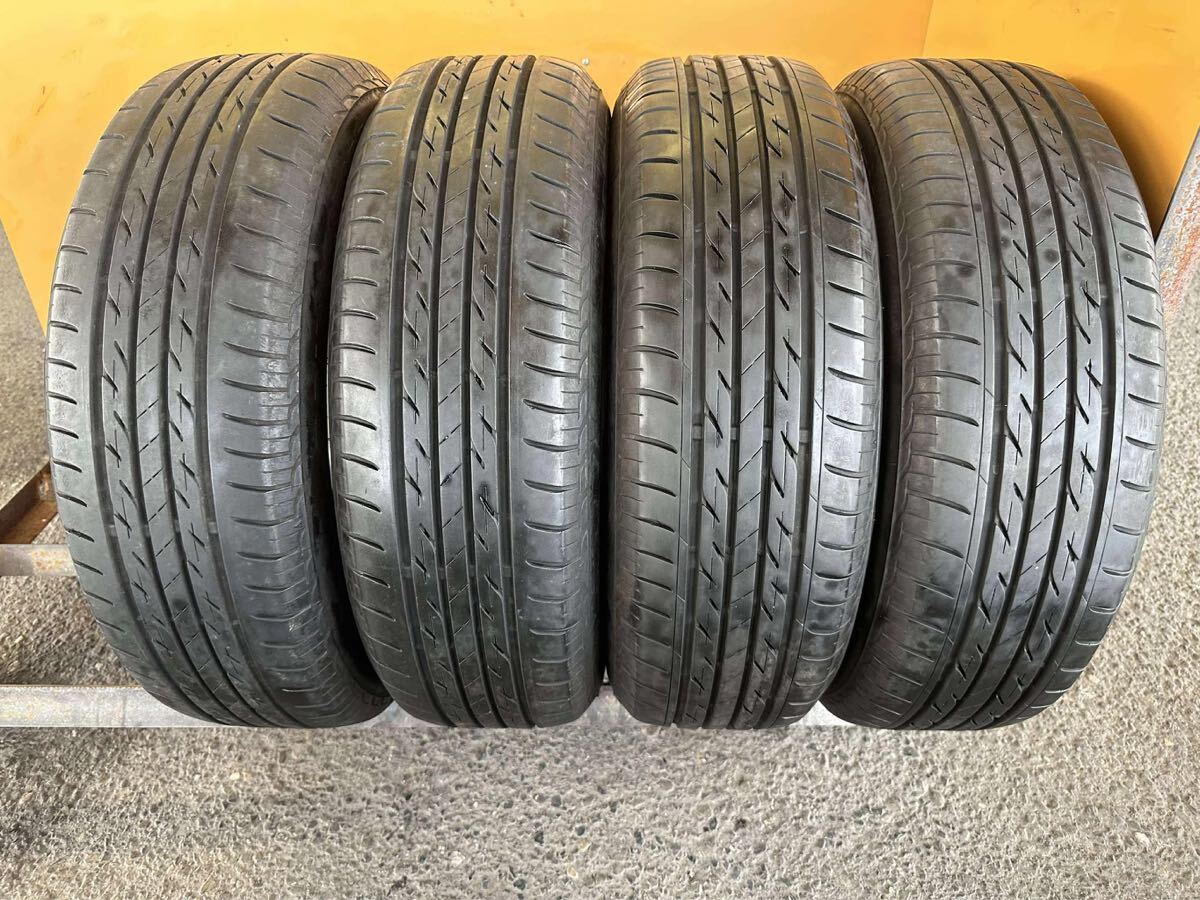 【3156】★【送料無料】★185/65R15 4本セット夏タイヤバリ山 BRIDGESTONE NEXTRY【2021年】拍卖