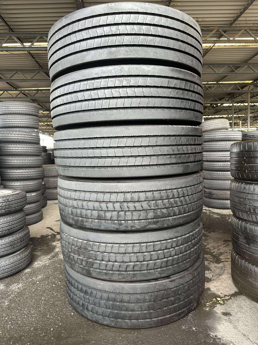 【3120】★【送料無料】★265/70R19,5 140/138J 6本セット夏タイヤバリ山 DUNLOP DECTES SP122【2021年】拍卖