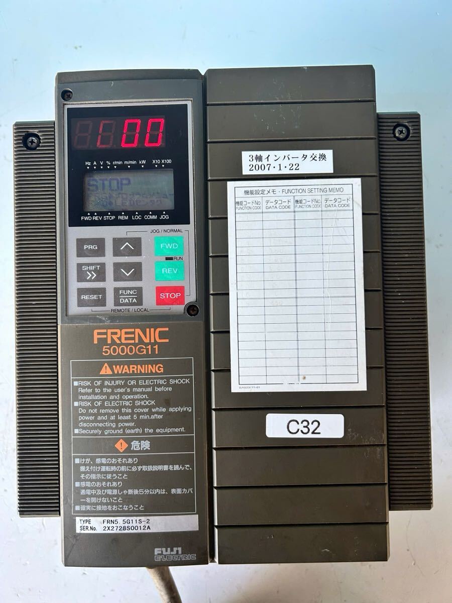 C32 FUJI INVERTER FRN5.5G11S-2 5.5kw拍卖