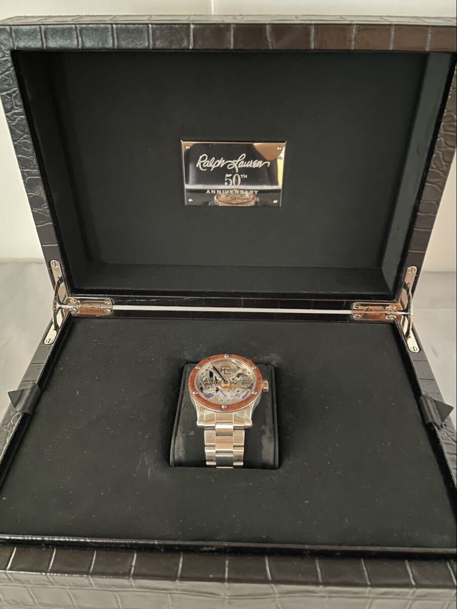 ラルフローレン RALPH LAUREN オートモーティブ 紫檀ベゼル 腕時計拍卖