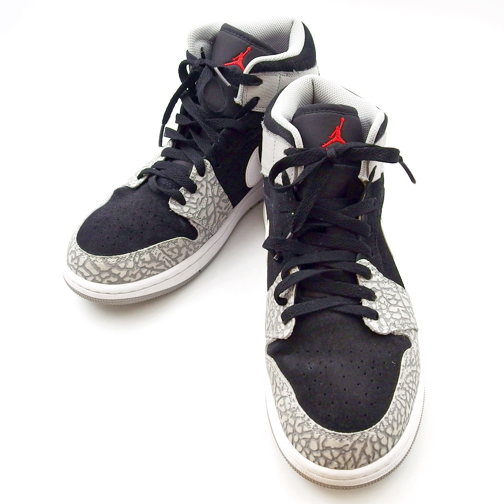 C25-1592 【27.5cm】 NIKE ナイキ DM1200-016 エアジョーダン1 ミッド エレファント スニーカー AIR JORDAN 1 MID SE ELEPHANT TOE メンズ拍卖