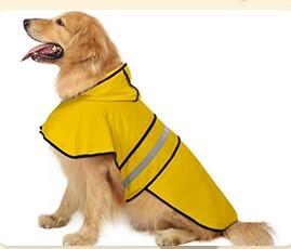 新品 大幅値下げ 犬レインコート サイズ XL 黄色 ポンチョ型で着せやすい。 かわいい 完全防水拍卖