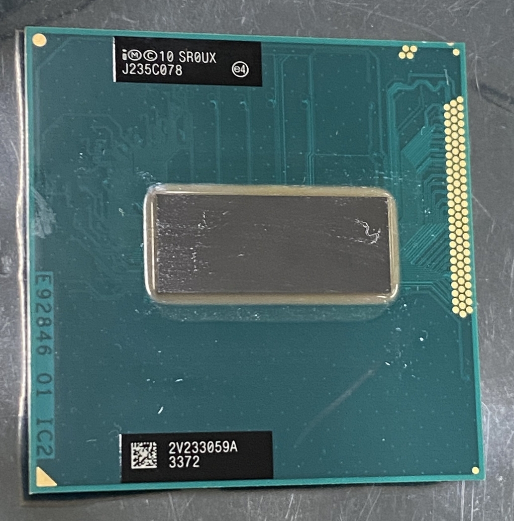 Intel Core i5-3210M 動作品外し拍卖