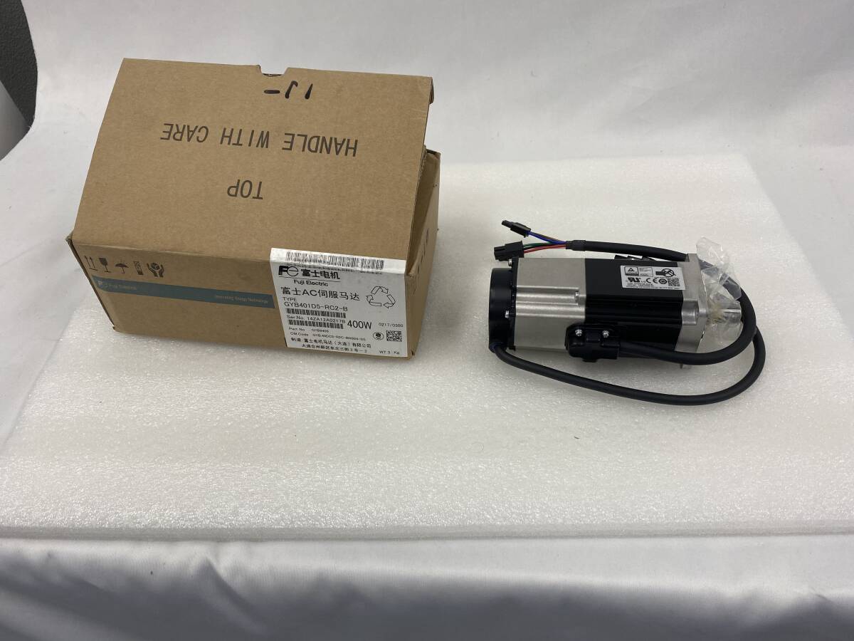 富士電機 サーボモータ GYB401D5-RC2-B 確認環境が無いのでジャンク拍卖