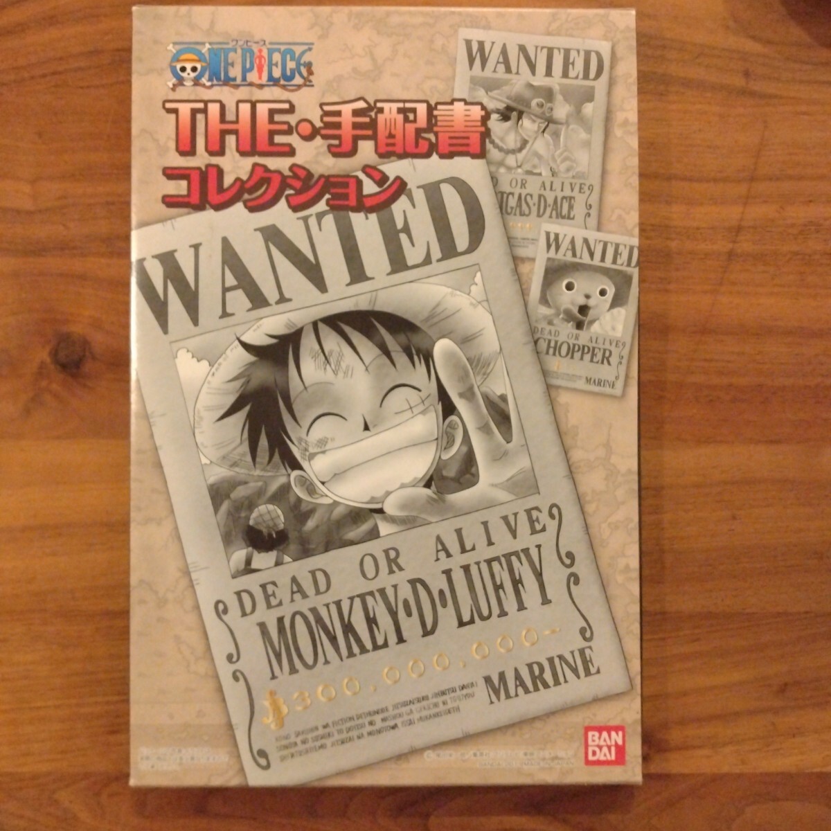 《未使用》バンダイ BANDAI ワンピース ONE PIECE THE 手配書 コレクション ルフィ エース チョッパー ナミ ゾロ サンジ 6枚セット拍卖