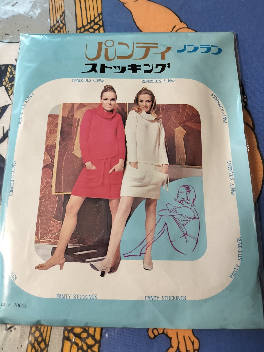 ☆ ノンラン パンティストッキング シームレス M ミンク pantystocking 昭和レトロ パンスト seamless 拍卖