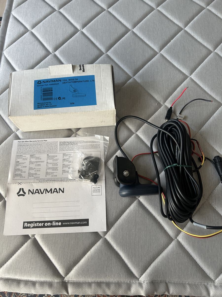 魚探 トランスデューサー(ナブマン/プラスゲイン用)未使用品拍卖