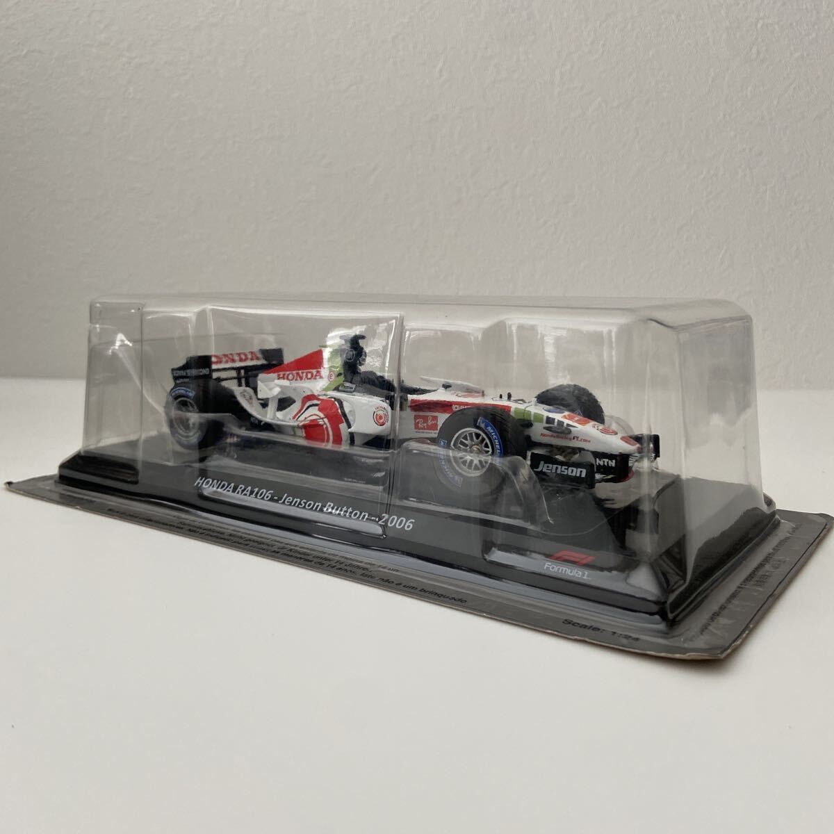 デアゴスティーニ ビッグスケールF1コレクション 1/24 38 HONDA RA106 ジェンソン バトン 12 2006 GP J.Button ミニカー モデルカー拍卖