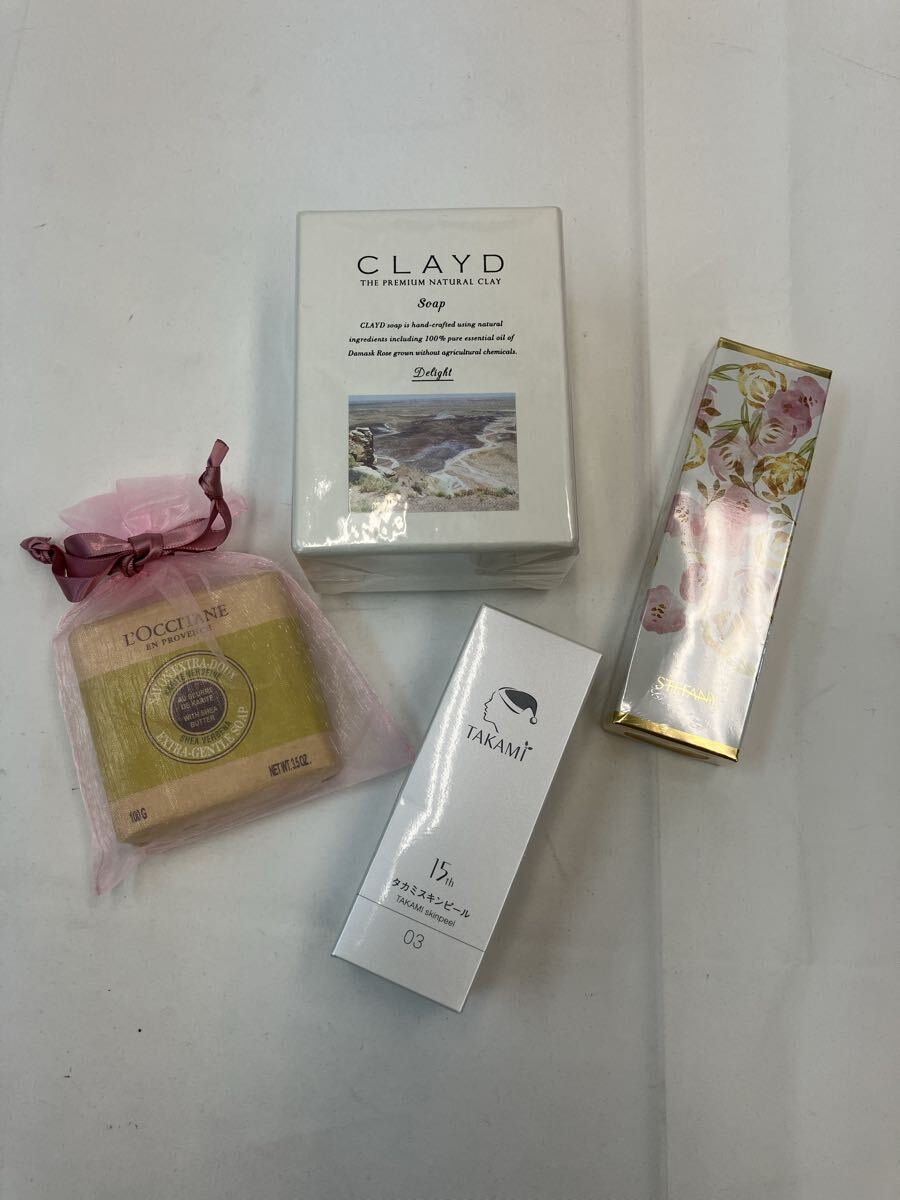 4959 TAKAMI タカミ STEFANY ステファニー L’OCCITANE ロクシタン CLAYD クレイド ソープ ハンドクリーム 美容液 まとめ  4点拍卖