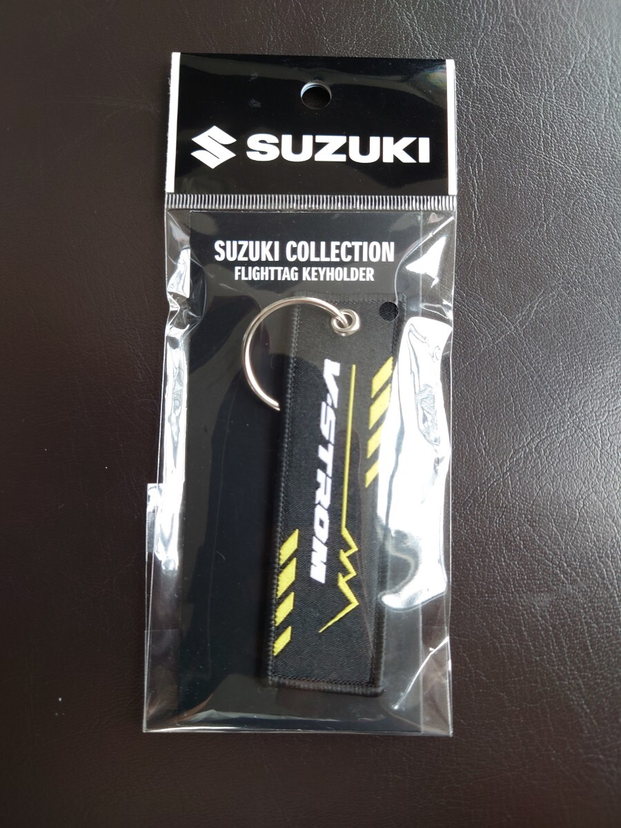 スズキ・Vストローム V-STROM・フライトタグ キーホルダー SUZUKI キーリング 99000-79NK0-096 SUZUKI FLIGHT KEY HOLDER拍卖