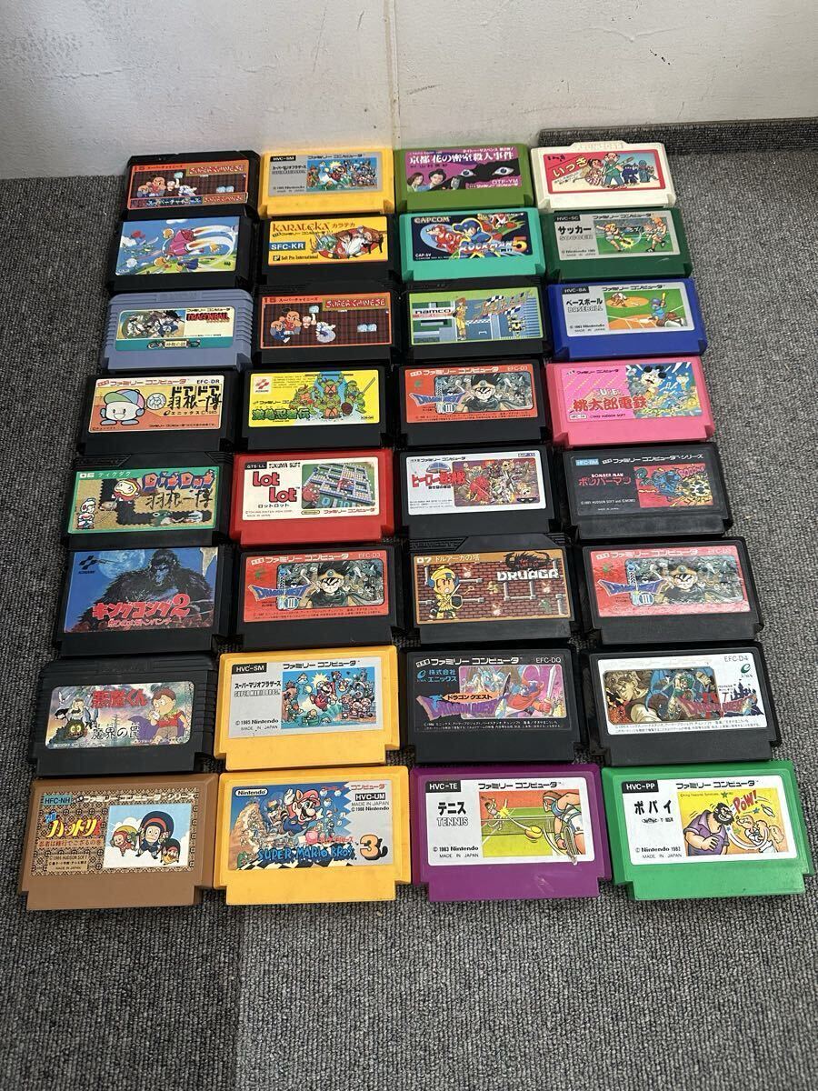 NINTENDO ニンテンドー FC ファミリーコンピューター ソフト カセット ジャンク品拍卖