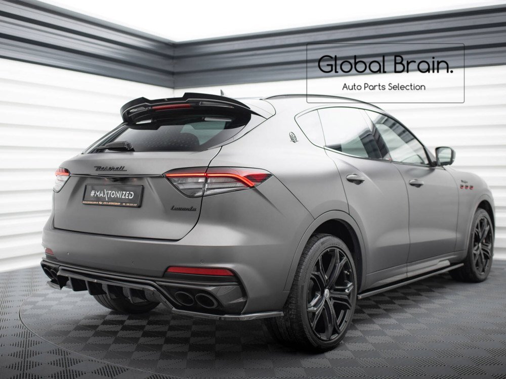 マセラティ レバンテ レヴァンテ トロフェオ リア ディフューザー スポイラー / リア スプリッター リア バンパー アンダー リア エプロン拍卖