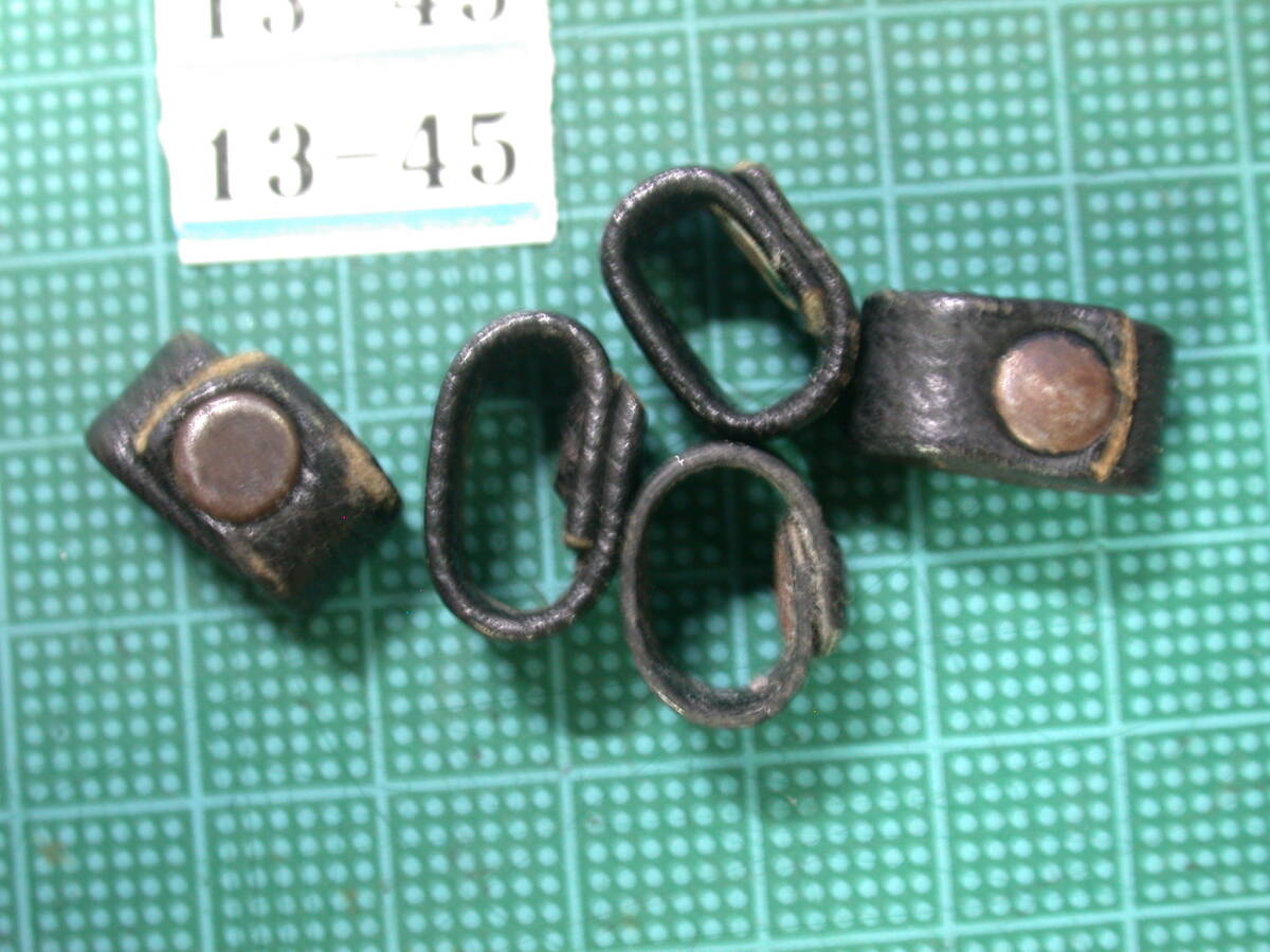 13-45 送料込み 革製サルカン クラシックカメラ用 ストラップ金具拍卖