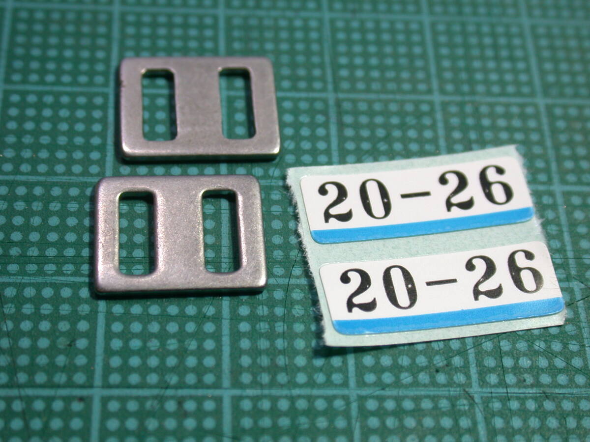 20-26 送料込み コキ 長さ調整金具 クラシックカメラ用 ストラップ金具拍卖