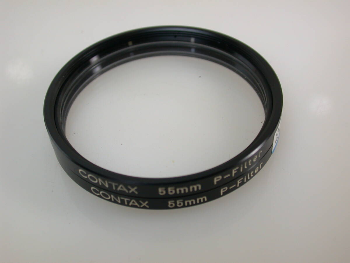 20-42 コンタックス純正Pフィルター 2枚 55mm レンズ保護拍卖