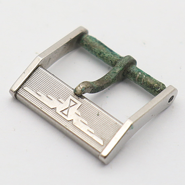 良品 ロンジン 純正尾錠 バックル 14mm用 シルバーカラー メンズ腕時計用 2000000 NSK MTM拍卖