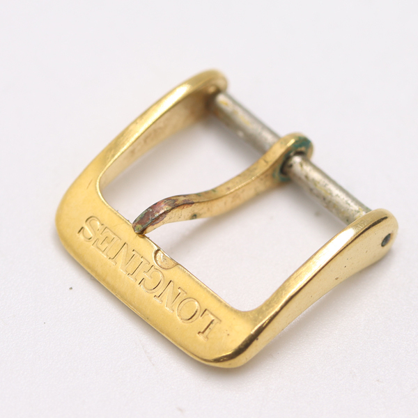 ロンジン 純正尾錠 ゴールドカラー 14mm用 レディース腕時計 2000000 NSK KMR拍卖