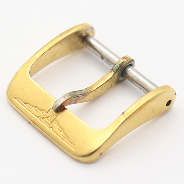 良品 ロンジン 純正尾錠 バックル 14mm用 ゴールドカラー メンズ腕時計用 2000000 NSK MTM拍卖
