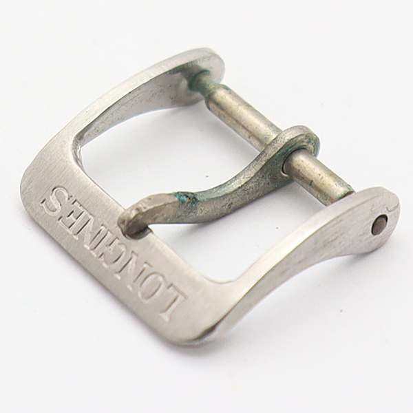 良品 ロンジン 純正尾錠 バックル 14mm用 シルバーカラー メンズ腕時計用 2000000 NSK MTM拍卖