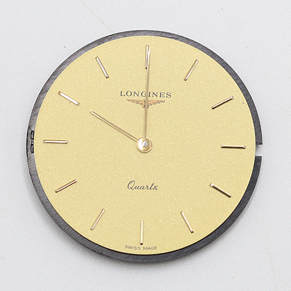 ロンジン QZ CAL.L.150.4 1204 8012 文字盤/ムーブメント ラウンド ゴールド文字盤 メンズ腕時計 2000000 NSK MTM拍卖