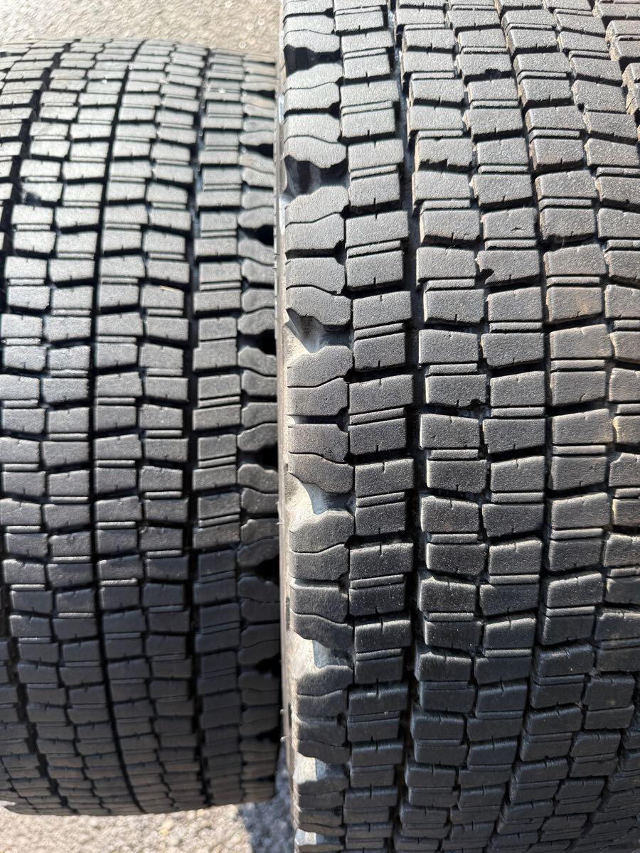 215/70R17.5 123/121J BS W970 トラック タイヤ スタッドレス 2016年製 深溝 2本セット拍卖