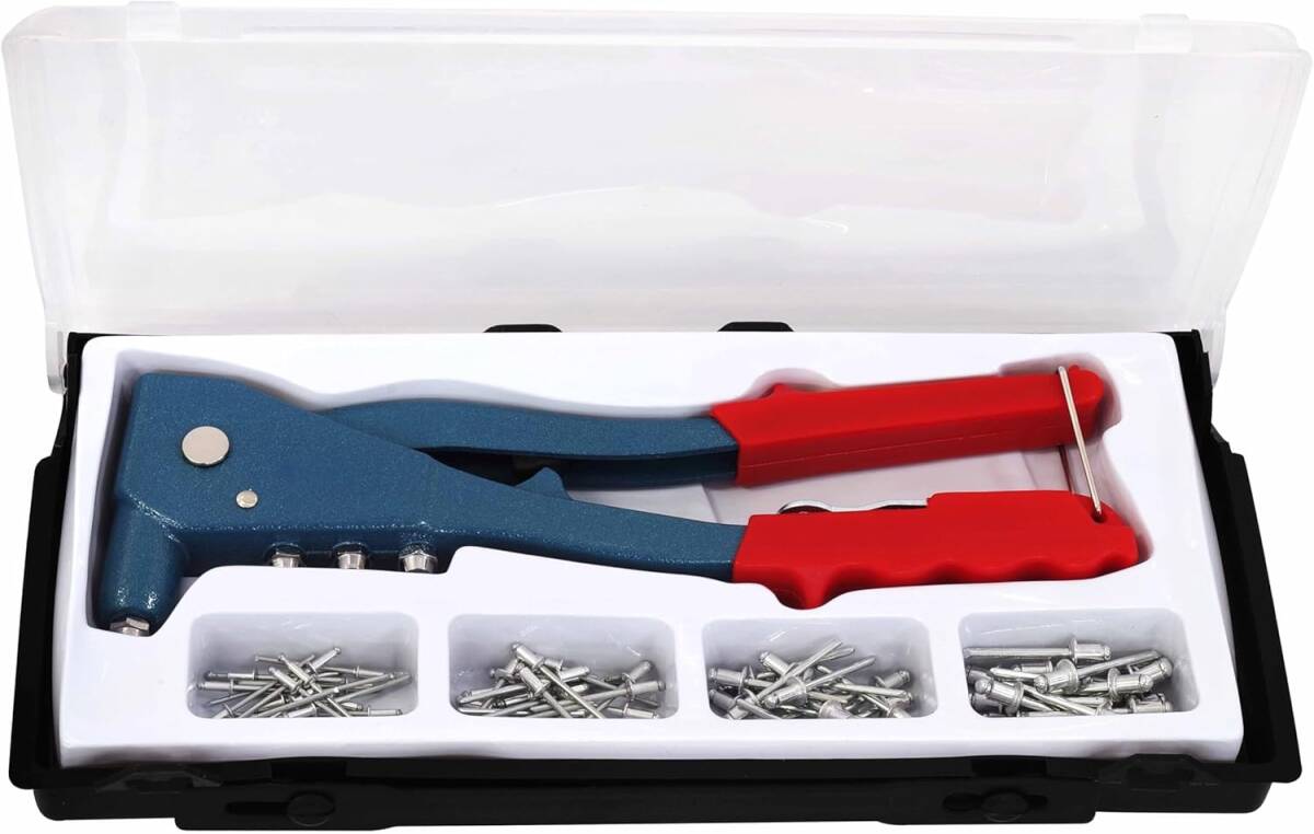 新潟精機 SK ハンドリベッターセット SR-1S DIY 工具 リベット拍卖