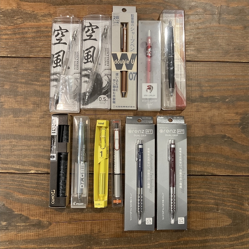 送料無料☆未使用☆メーカー 筆記具 11本まとめ/パイロット 三菱鉛筆 ぺんてる OHTO ステッドラー ZEBRA 北星鉛筆 ステーショナリー★4Pen拍卖