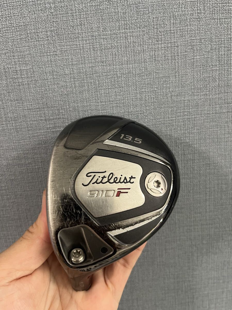 13.5° タイトリスト フェアウェイウッド ヘッドのみ レフティ レアロフト 910F 左 TITLEIST おまけ付き 拍卖