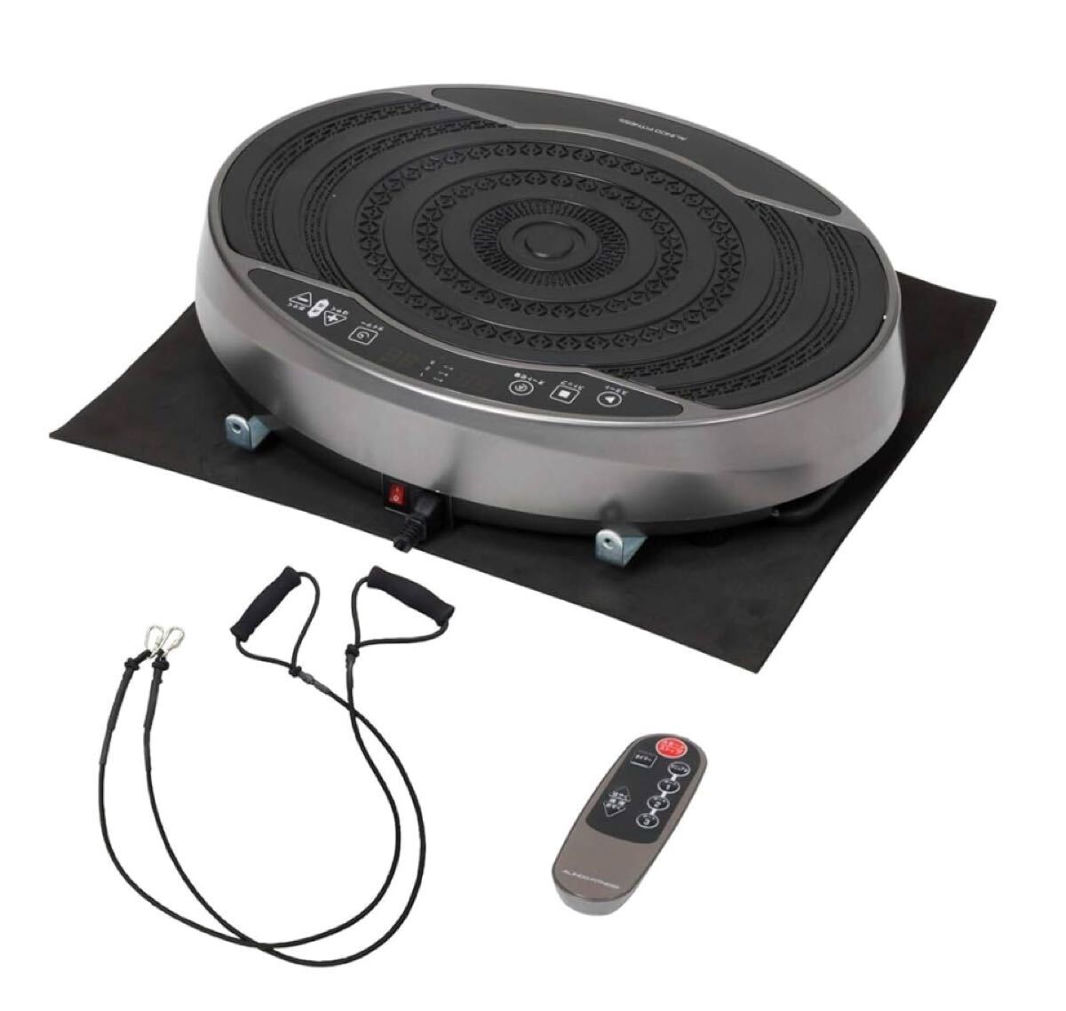 アルインコ プログラム 2D/4D 振動マシン バランスウェーブ 床保護マット・エクササイズバンド・リモコン付き フィットネスマシン FAV4017拍卖