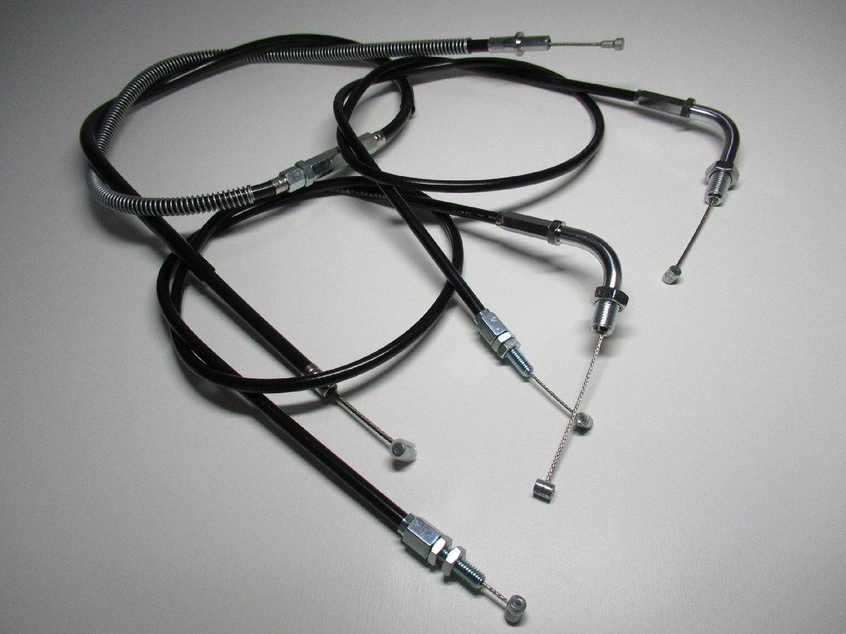S-7 カワサキ Z400FX/Z550FX 軽くなる ワイヤーケーブル セット STDタイプ KZ550/Z500/Z400J拍卖