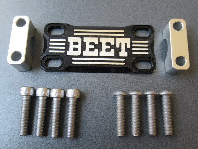送料無料 カワサキ BT-01 BEET ハンドルクランプ ブレースKIT D-トラッカー/KLX250 250TR エストレヤ バリオス/II ZRX400/II拍卖