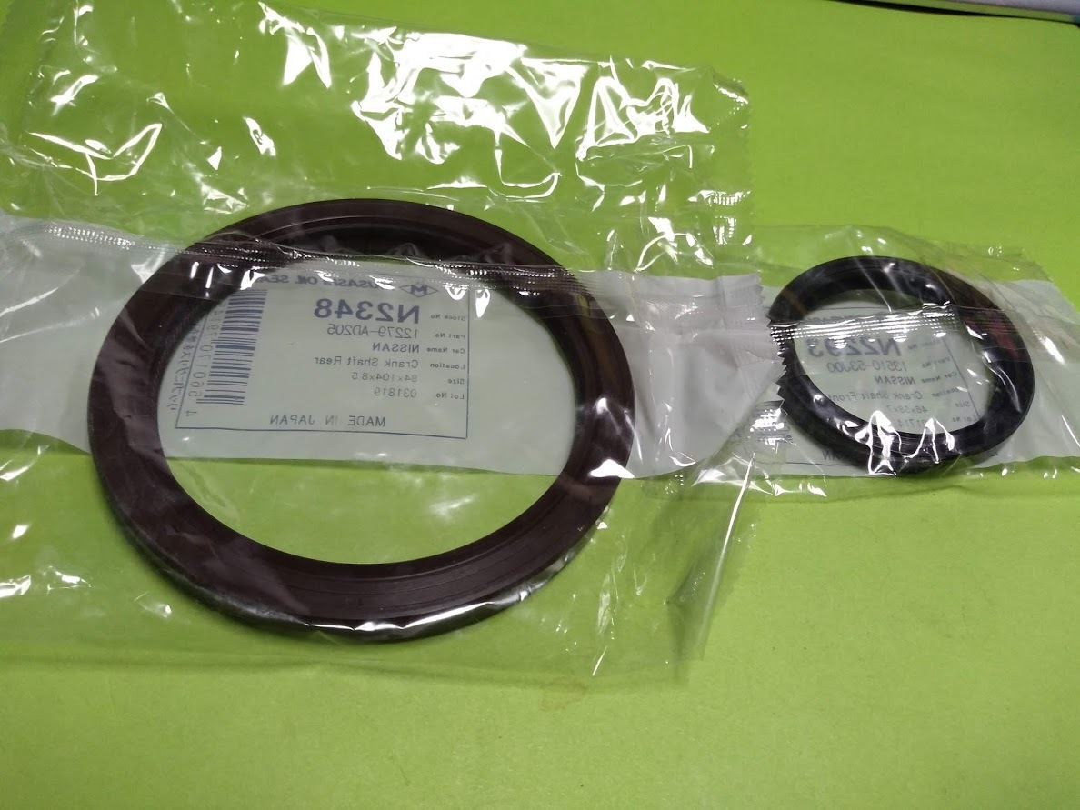 シルビア クランクフロントシール&クランクリアシールセットPS13/KPS13/S14/CS14/S15拍卖