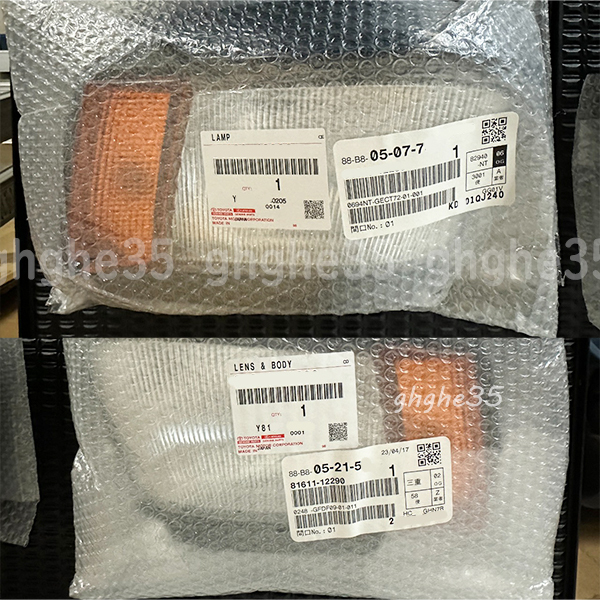 トヨタ 純正 AE 86 カローラ レビン GT 後期 マーカー ランプ レンズ コーナー ウインカー 左右 セット 検 トレノ 内装 ボンネット ドア拍卖