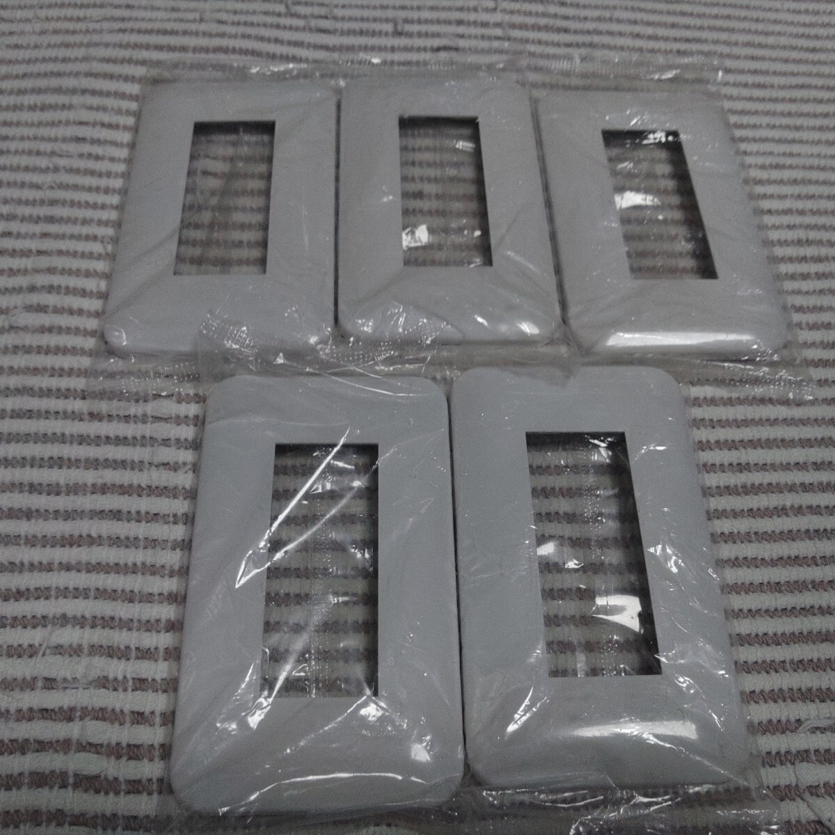 パナソニック コスモワイド WTF7703w ラウンド耐火3個用プレート 新古 5個 ゆうパック60サイズ拍卖