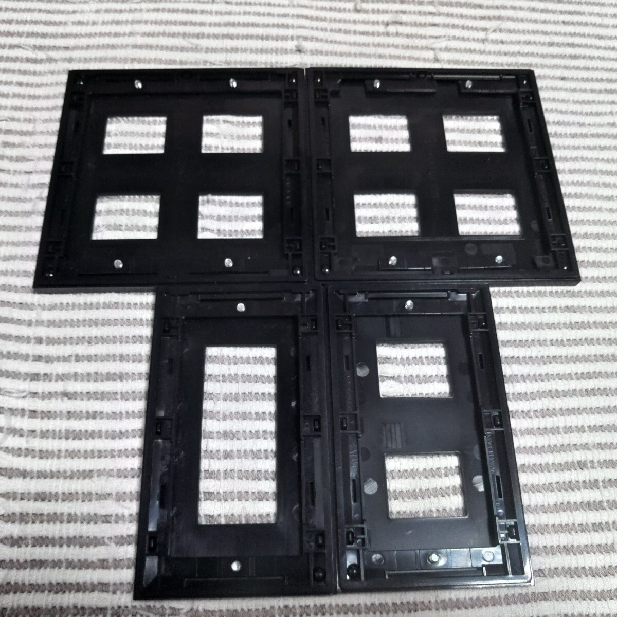 パナソニック SO-STYLE WNS6003B等 ブラック 3個用プレートなど 中古 まとめて ゆうパック60サイズ 拍卖