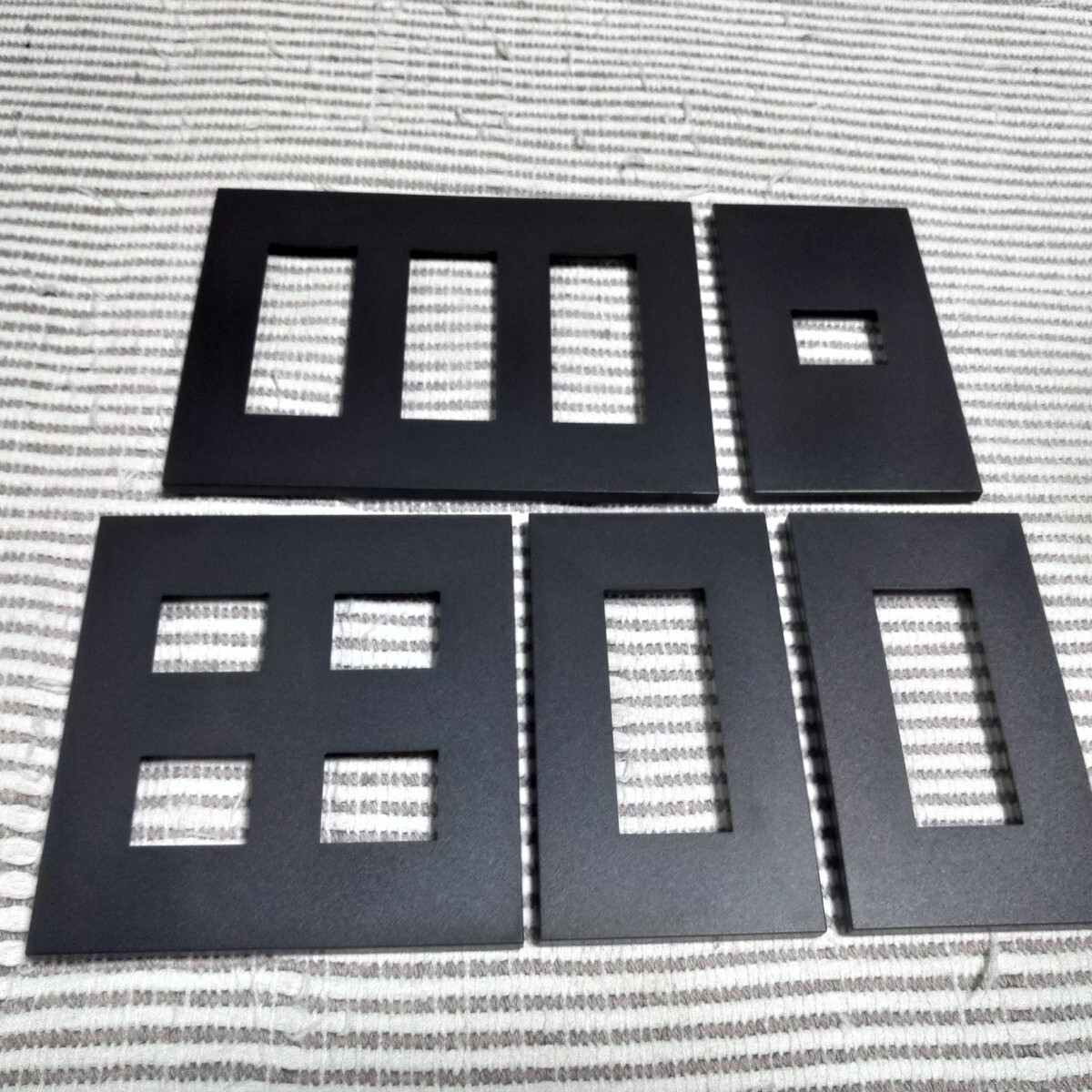 パナソニック SO-STYLE WNS6003H等 グレー 3個用プレート等 中古 まとめて ゆうパック60サイズ拍卖