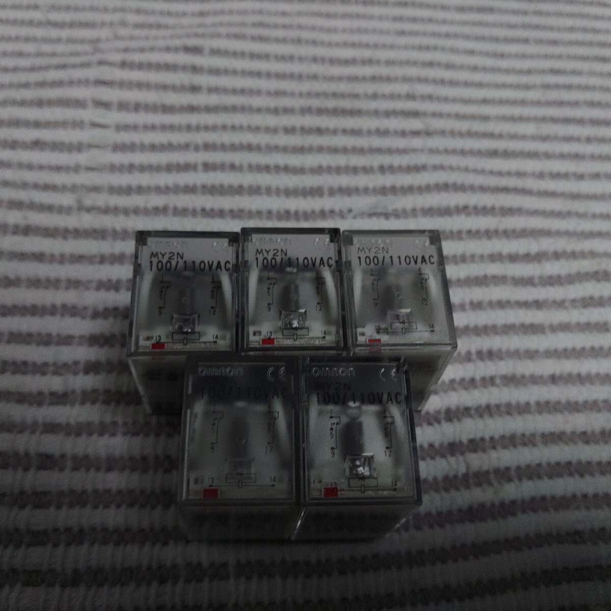 オムロン MY2N ミニパワーリレー 新古 5個 ゆうパック60サイズ 拍卖