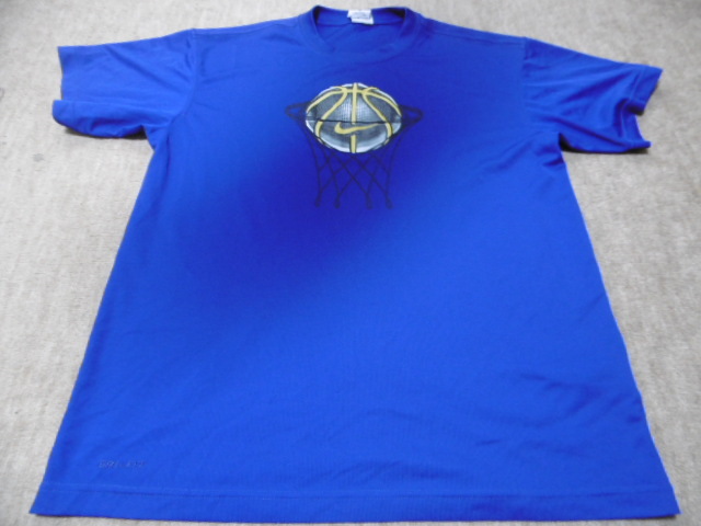 ★NIKE/ナイキ★半袖ウエア DRI-FIT バスケットボール 青系 サイズ:M拍卖