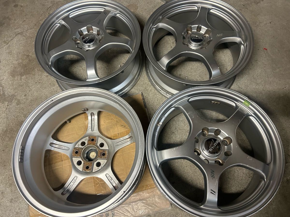 ★日産 IMPUL インパル NS-GTⅡ 4本 7J+45 プリメーラ (0924)拍卖