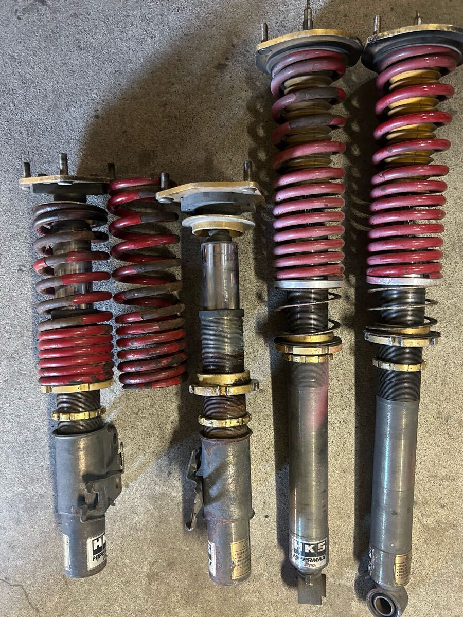 ★HKS ハイパーマックスPRO ねじ式 車高調 日産 シルビア S14 S15 ジャンク ネジ式車高調 (0903)拍卖