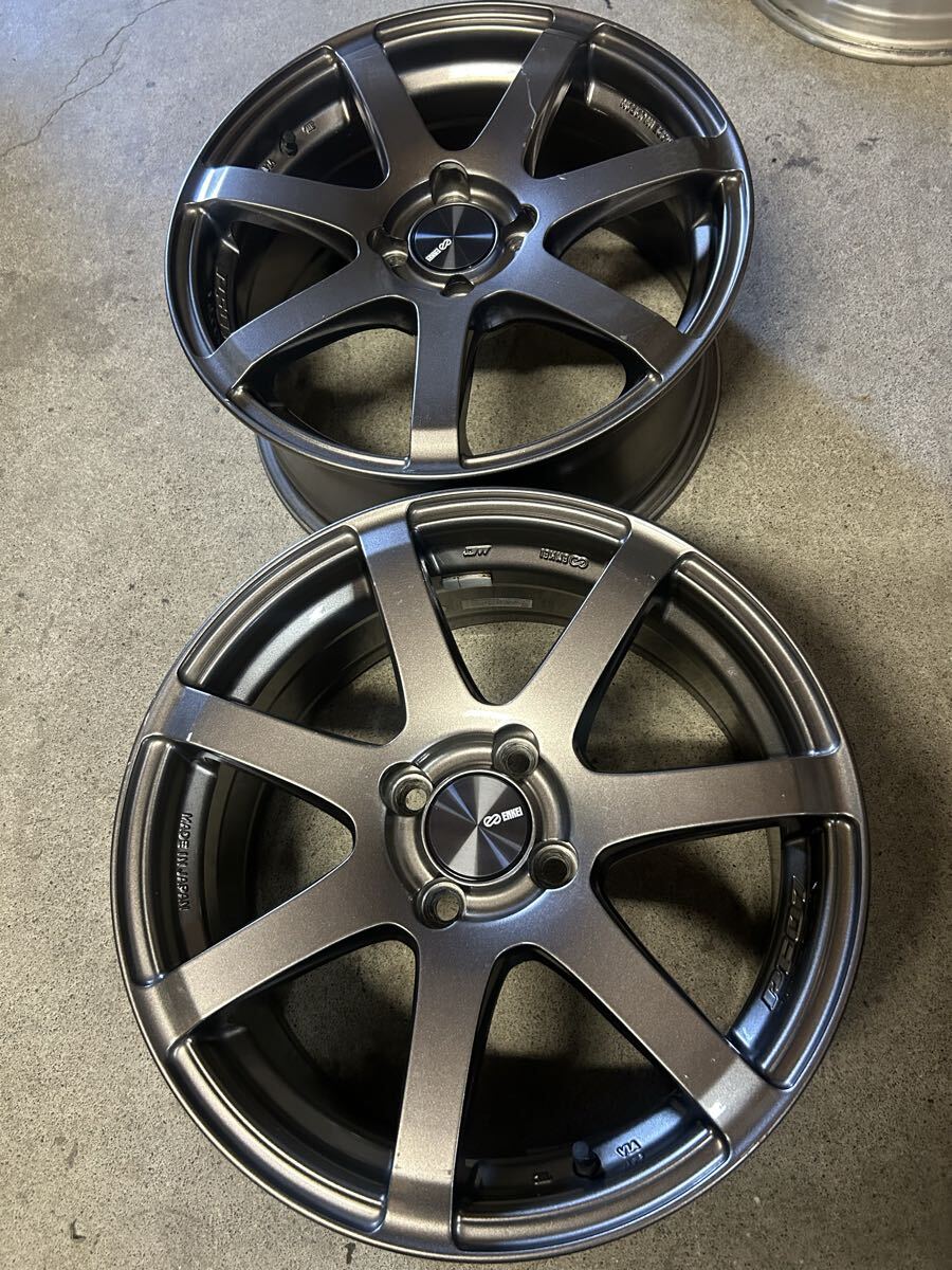 ★ENKEI製 エンケイ 2本 PF07 PCD100 7J (0927)拍卖