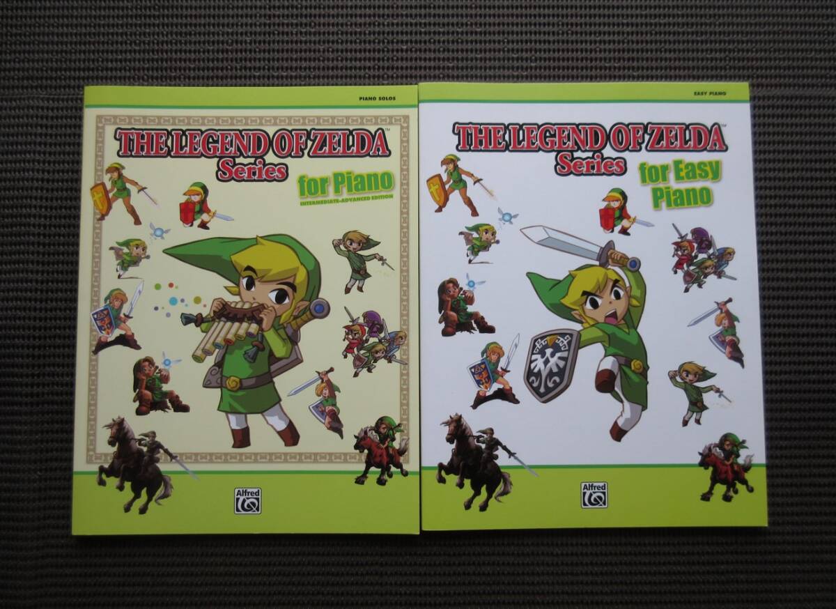 ピアノスコア ゼルダの伝説 2冊セット 輸入楽譜 LEGEND OF ZELDA ゲーム 送料無料拍卖
