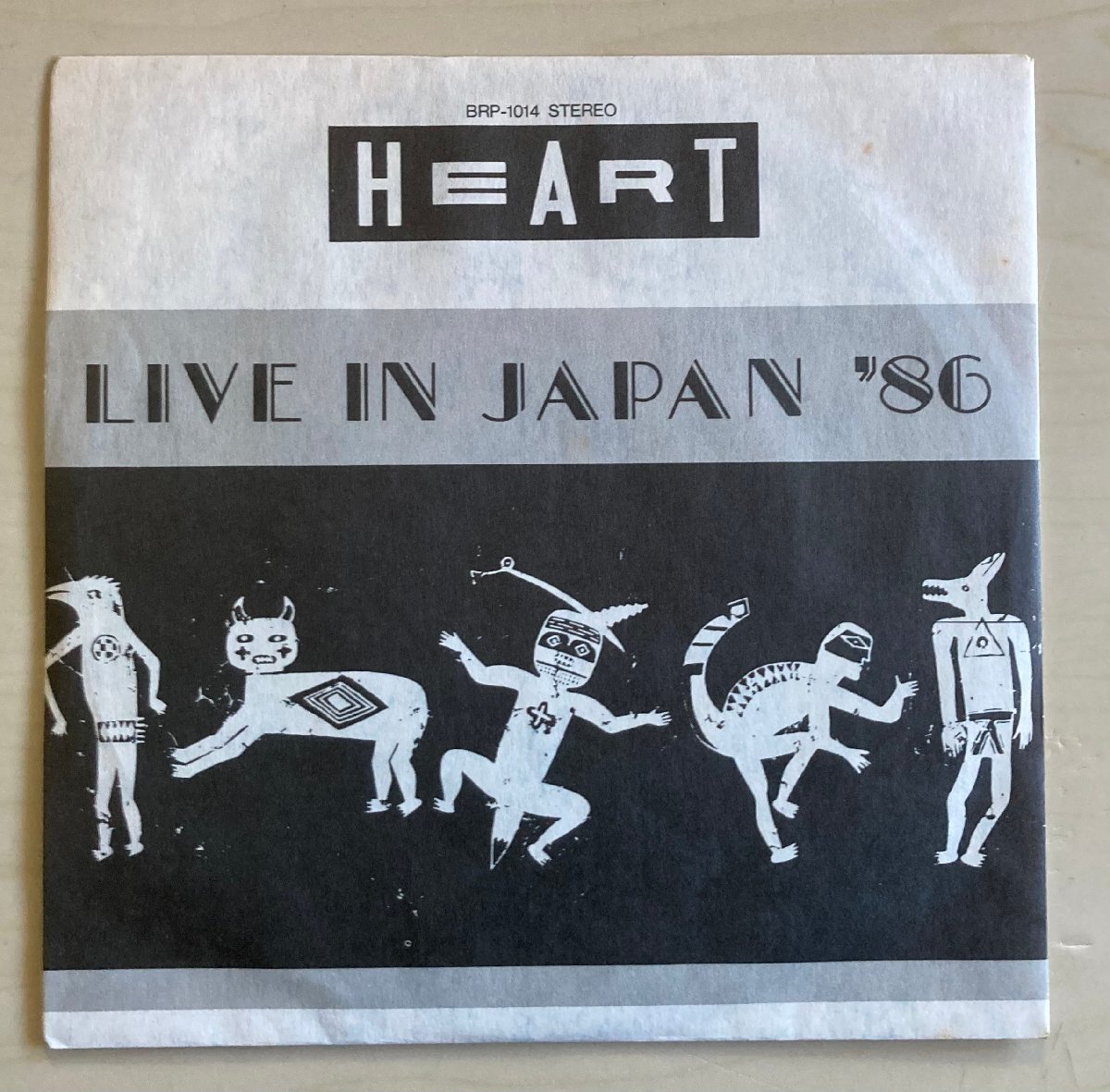 EPA6352 ハート HEART LIVE IN JAPAN '86 マジック・マン / バラクーダ 国内盤7インチEP 盤良好 非売品 プロモ 【送料無料】拍卖