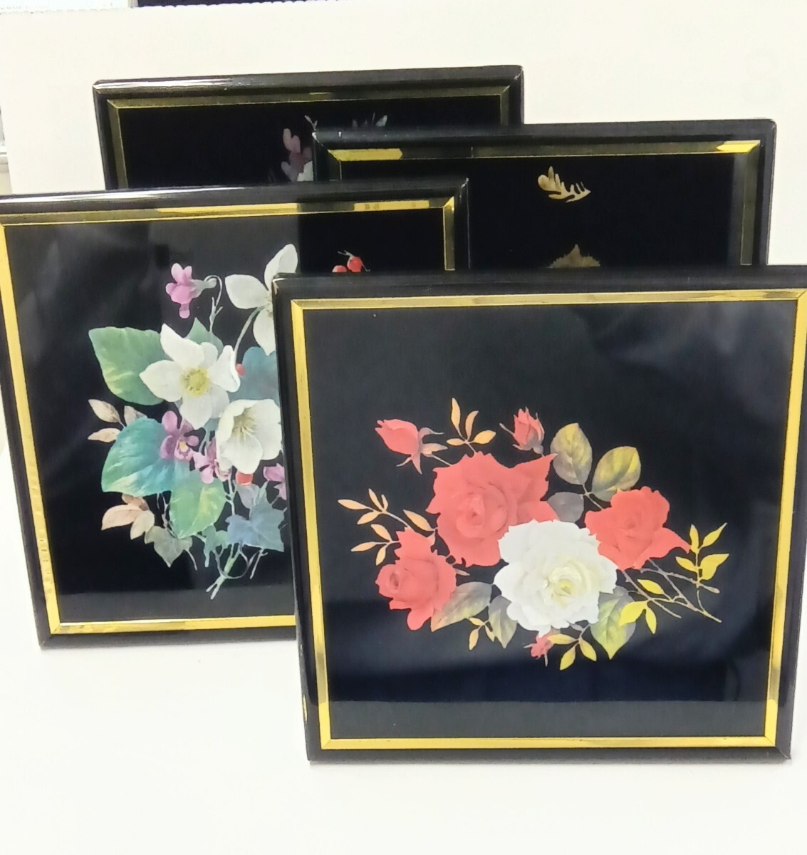 USAヴィンテージ Kafka カフカ社 スクリーン エッチング アート パネル 4品拍卖